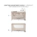Дитячий манеж Kinderkraft с пеленатором Joy 2 Beige (5902533925162)