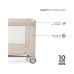 Дитячий манеж Kinderkraft с пеленатором Joy 2 Beige (5902533925162)
