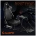 Крісло ігрове GamePro RS100 із кріпленням для керма, педалей та коробки передач Black (RS100)