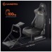 Крісло ігрове GamePro RS100 із кріпленням для керма, педалей та коробки передач Black (RS100)
