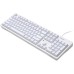 Клавіатура Thunderobot K104 Red Switch USB UA White (6932066308162)