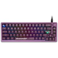 Клавіатура Thunderobot VIC68 Gateron Magnetic Jade Switch USB UA Purple (6932066317201)