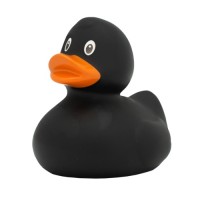 Іграшка для ванної LiLaLu Качка Чорна (L1304)