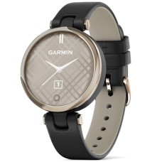 Смарт-годинник Garmin Lily, CreamGold, Black, Leather (010-02384-B1)