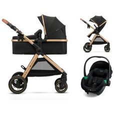 Коляска Kinderkraft 3 в 1 Esme Pro Pure Black (KSESME00BLK300N) (5902533929351)