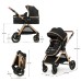 Коляска Kinderkraft 3 в 1 Esme Pro Pure Black (KSESME00BLK300N) (5902533929351)