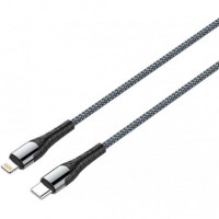 Дата кабель USB-C to Lightning 2.0m ColorWay (CW-CBPDCL036-GR)