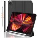 Чохол до планшета BeCover Tri Fold Hard TPU Apple iPad Pro 12.9 2020/2021/2022 Black (711115)