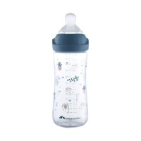 Пляшечка для годування Bebe Confort EMOTION PHYSIO Urban Garden, 360 мл (синя) (3102209170)