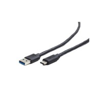 Дата кабель USB 3.0 AM to USB-C 1.5m 5Gbps Kingda (KDUSBC3002-1.5M)