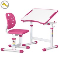 Парта зі стільцем Evo-kids Ergo Pink (Evo-03 Ergo PN)