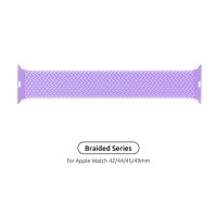 Ремінець до смарт-годинника Armorstandart Braided Solo Loop для Apple Watch 49/46/45/44/42 (Series 1-3) Lavender Grey Size 6 (148 mm) (ARM64910)