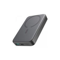 Батарея універсальна JOYROOM Magnetic Wireless 10000mAh 20W PD, QC, USB-C In/Out Black (JR-W020 / 6941237118455)