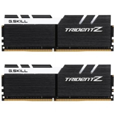 Модуль пам'яті для комп'ютера DDR4 16GB (2x8GB) 3200 MHz Trident Z Black H/White G.Skill (F4-3200C16D-16GTZKW)
