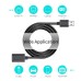 Дата кабель USB 3.0 AM/AF 1.0m Essager (EXCAM-YT01)