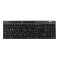 Клавіатура 2E KS280 Wireless Black/Gray (2E-KS280WBGR_AK)