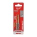 Свердло Milwaukee по металу RedHEX HSS-G TiN, 4,0 мм, (2шт) (48894708)