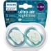 Пустушка Philips AVENT Ultra Air Нічна 6-18 міс 2 шт (SCF376/13)
