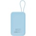 Батарея універсальна Canyon 10000mAh OnPower 101 PD/22.5W built-in cable Blue (CNS-CPB101BL)