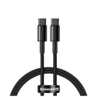 Дата кабель USB-C to USB-C 1.0m 100W black Baseus (CATWJ-01)