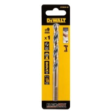 Свердло DeWALT по металу Black & Gold, HSS-G, 9.0 х 125 х 81 мм (DT20528)