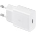 Зарядний пристрій Samsung USB-С 15W White + Cable USB-C 1m (EP-T1510XWEGEU)