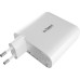 Зарядний пристрій Globex GaN 1xUSB + 3xUSB-C 120W FastPower white (GaN120WA3C)