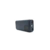 Батарея універсальна Remax 30000mAh, 22.5W, USB+Type-C, with cables Lighting+Type-C, Black (RPP-550)