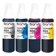 Чорнило Barva Epson 664 4x70 мл, special, BK/C/M/Y (E664-070-MP)