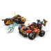 Конструктор LEGO NINJAGO Комбіновані транспортні засоби Кая та Коула (71864)