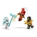 Конструктор LEGO NINJAGO Комбіновані транспортні засоби Кая та Коула (71864)