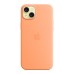 Чохол до мобільного телефона Apple iPhone 15 Plus Silicone Case with MagSafe Orange Sorbet (MT173ZM/A)