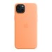 Чохол до мобільного телефона Apple iPhone 15 Plus Silicone Case with MagSafe Orange Sorbet (MT173ZM/A)