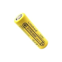 Акумулятор 21700 4000mah, 25A, 3.7V(2.5-4.2V), Yellow Liitokala (Lii-40A-N(Nickel) / 35883)