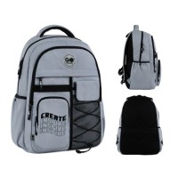 Рюкзак шкільний GoPack Education Teens 184 сірий (GO26-184L-2)