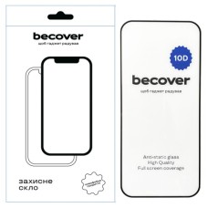 Скло захисне BeCover Xiaomi Redmi Note 14 5G 10D Black (712727)
