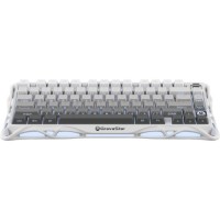 Клавіатура GravaStar Mercury K1 TKL Wireless/Bluetooth/USB UA White (GSK1_GWHT)