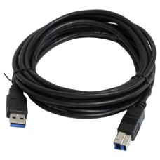 Кабель для принтера USB 3.0 AM/BM 3.0m black Patron (CAB-PN-AMBM-USB3-30)
