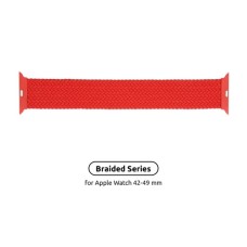 Ремінець до смарт-годинника Armorstandart Braided Solo Loop для Apple Watch 49/46/45/44/42 (Series 1-3) Red Size 8 (160 mm) (ARM58082)