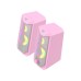 Акустична система Havit HV-SK202 USB 2.0 Pink (6939119024048)