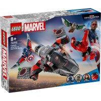 Конструктор LEGO Marvel Фігурка Капітан Америка (76292)