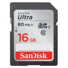 Карта пам'яті SanDisk 16GB SDHC Ultra Class 10 UHS (SDSDUNC-016G-GN6IN)