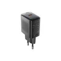 Зарядний пристрій Acefast A104 USB-C PD25W GaN Black (6974316283355)