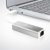 Перехідник USB 3.0 AM to RJ45 Ethernet 1000Mbps black J5create (JUE130-N)