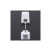 Батарея універсальна Dudao 10000mAh K12 22.5W, PD, QC, 2*USB-A, USB-C(In/Out), White (6976625333875)