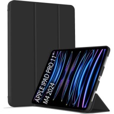 Чохол до планшета BeCover Tri Fold Soft TPU Silicone Apple iPad Pro 11" M4 2024 Black (711744)