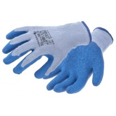 Захисні рукавиці Hoegert DILL HT5K752-11 з латексним покриттям світло-сірі, 11 (HT5K752-11)