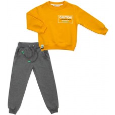 Набір дитячого одягу Smile "CAUTION" (6161-110B-yellow)
