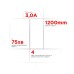 Дата кабель USB 2.0 AM to Lightning 1.0m AR87 3A black Armorstandart (ARM64037)