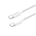 Дата кабель USB-C to USB-C 1.0m 5A 100W white ColorWay (CW-CBPDCC058-WT)